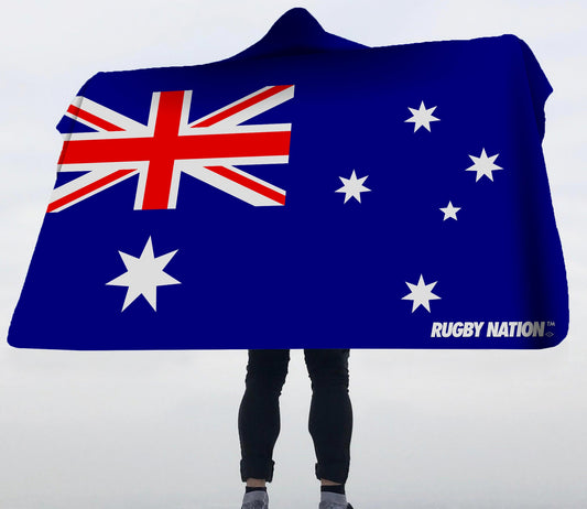 Hooded Blanket - Australia Flag