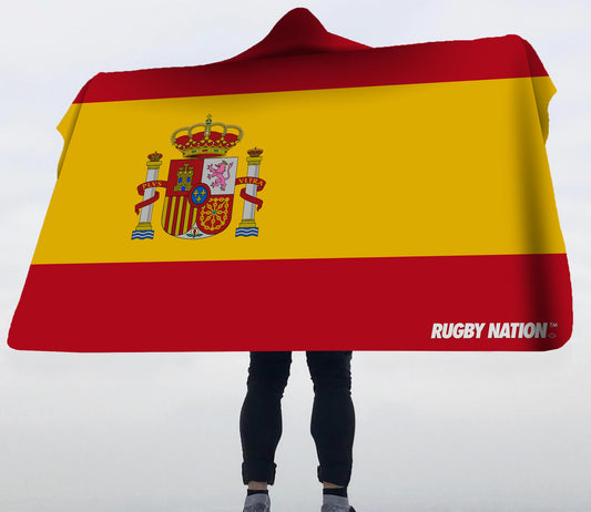 Hooded Blanket - Spain Flag