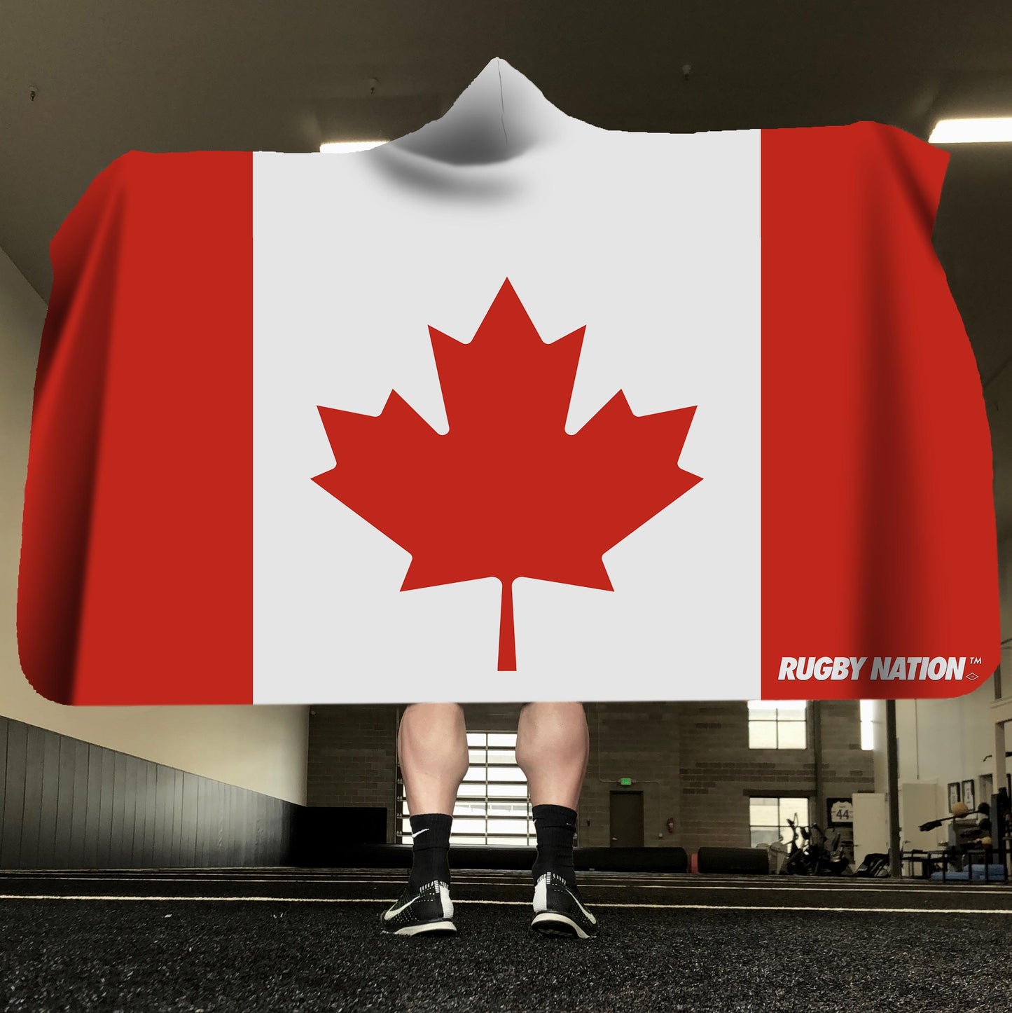 Hooded Blanket - Canada Flag