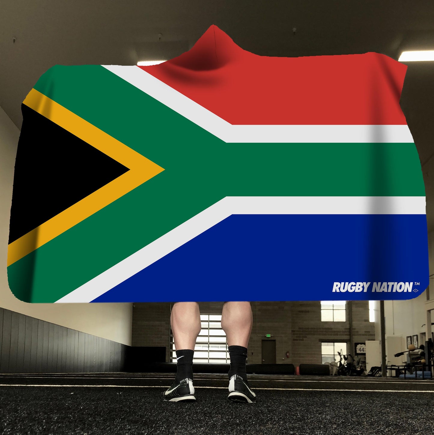 Hooded Blanket - South Africa Flag