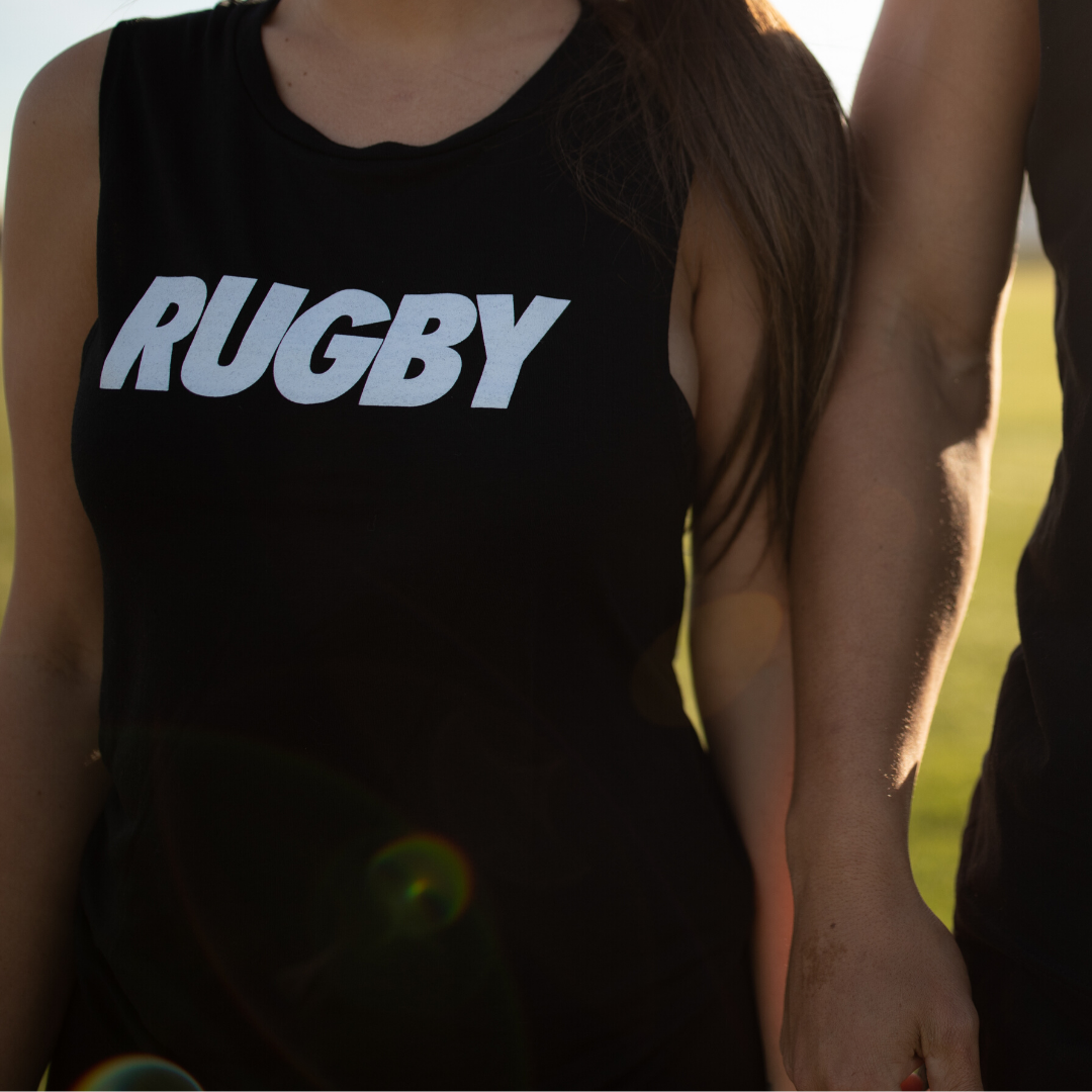 RUGBY - Ladies' Flowy Scoop Muscle Tank