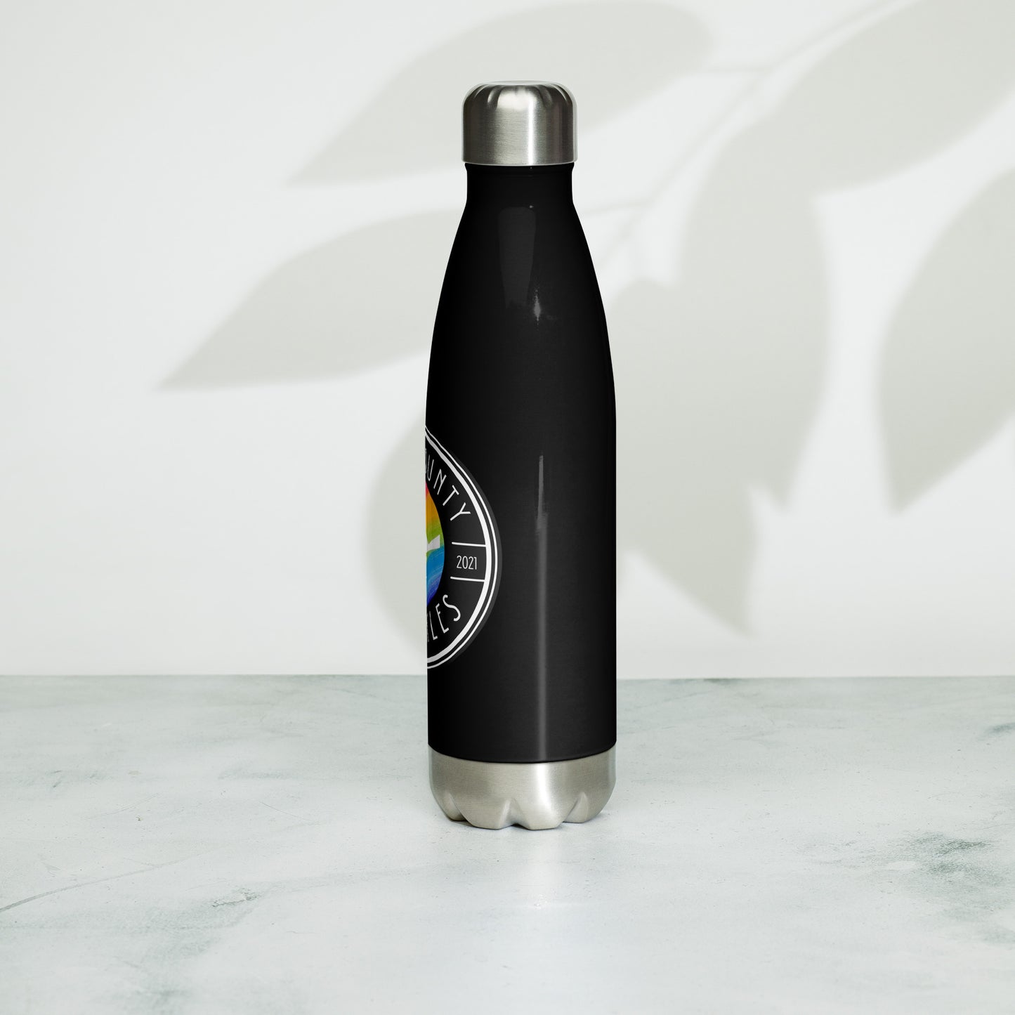 East County Grackles Team Stainless Steel Water Bottle