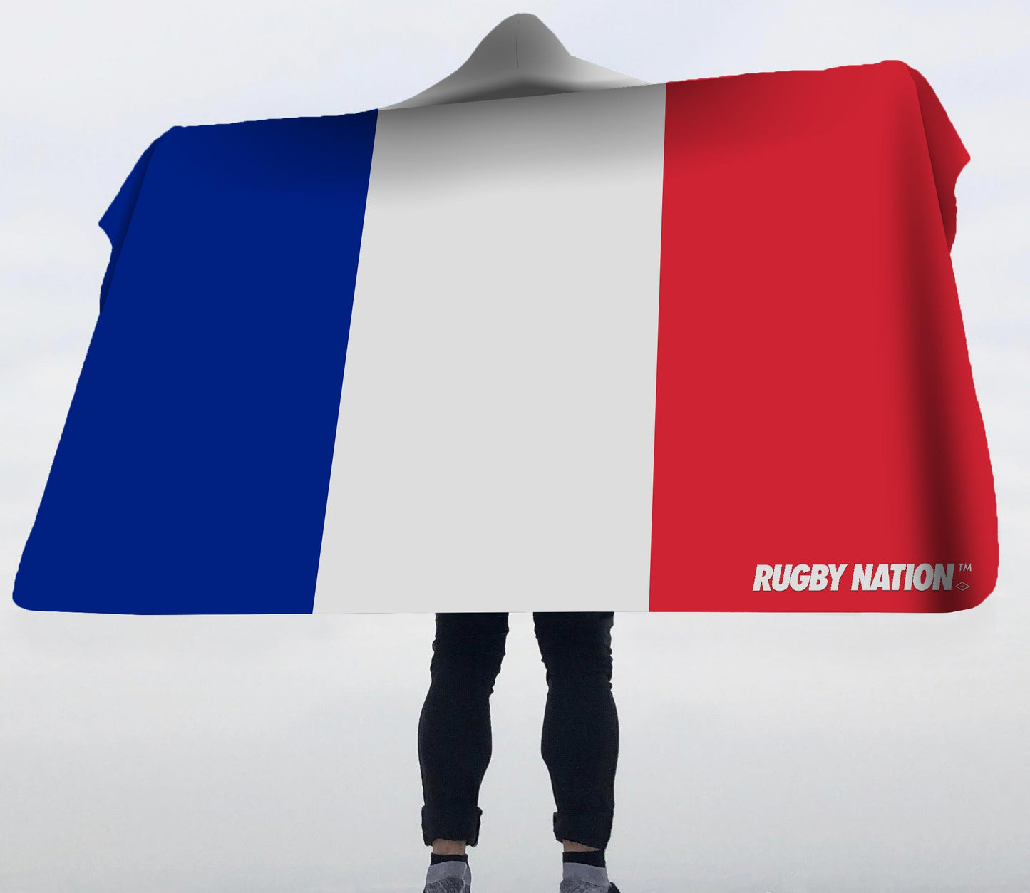 Hooded Blanket - France Flag