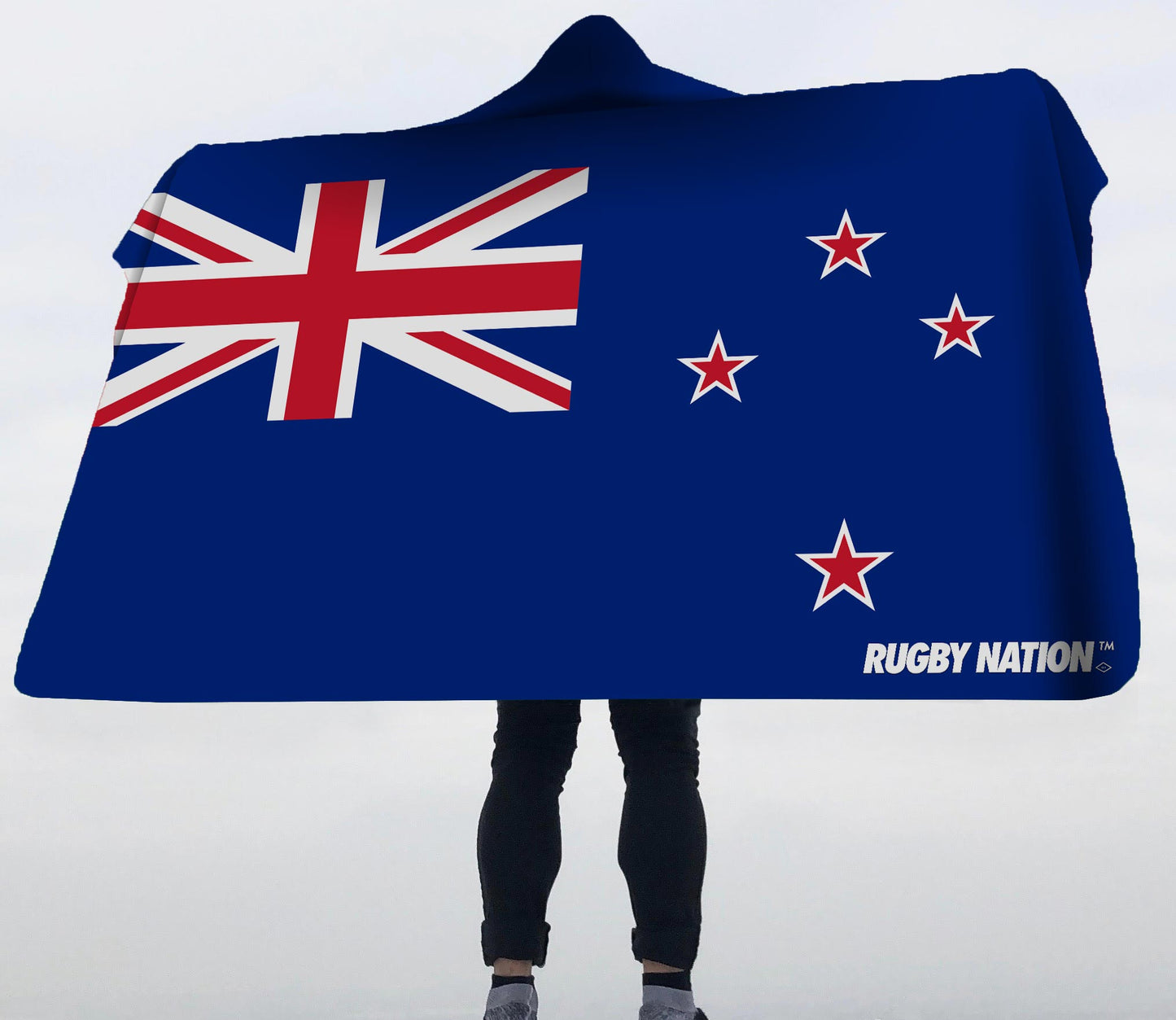 Hooded Blanket - New Zealand Flag
