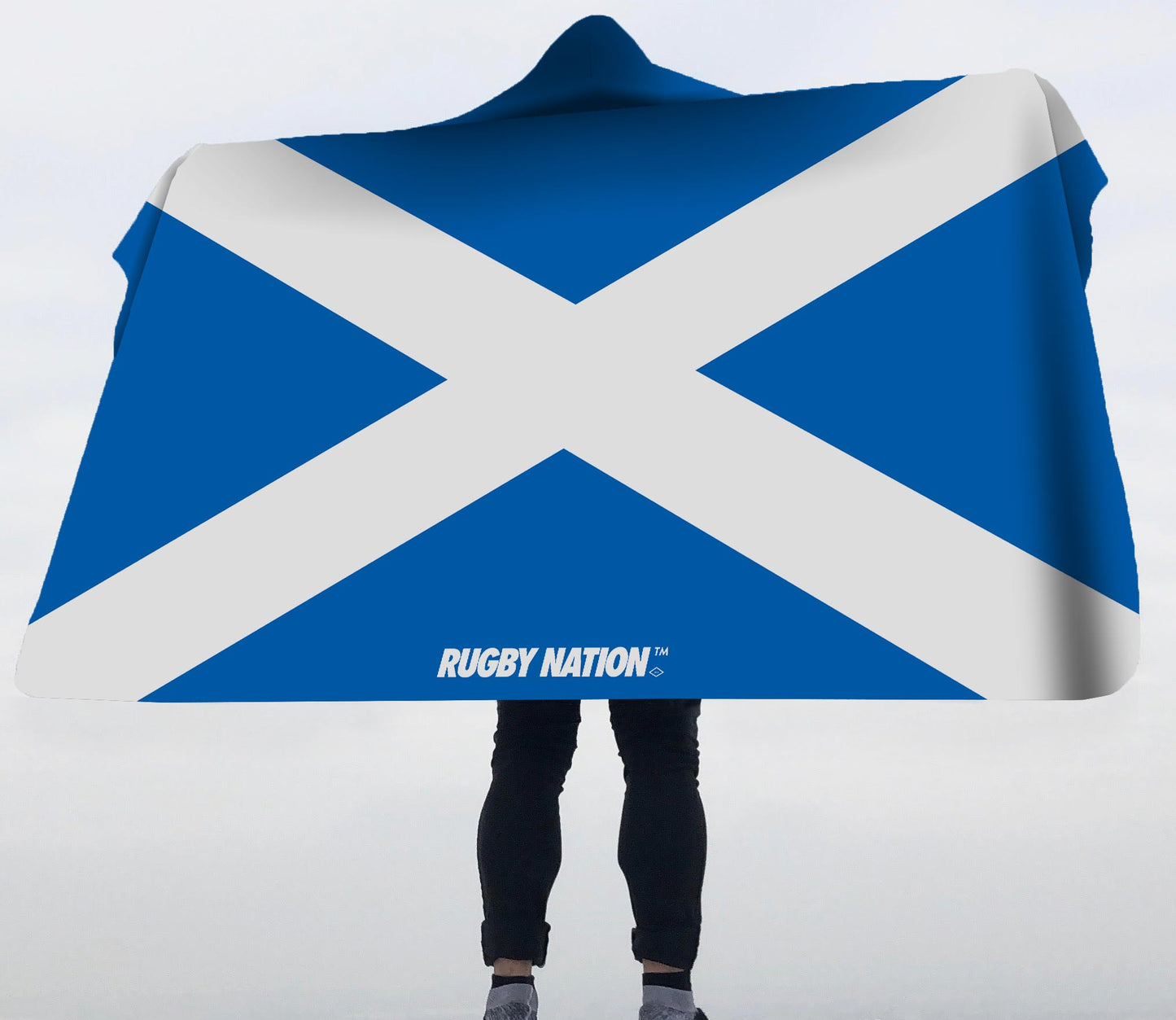 Hooded Blanket - Scotland Flag