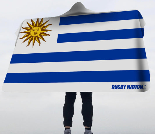 Hooded Blanket - Uruguay Flag