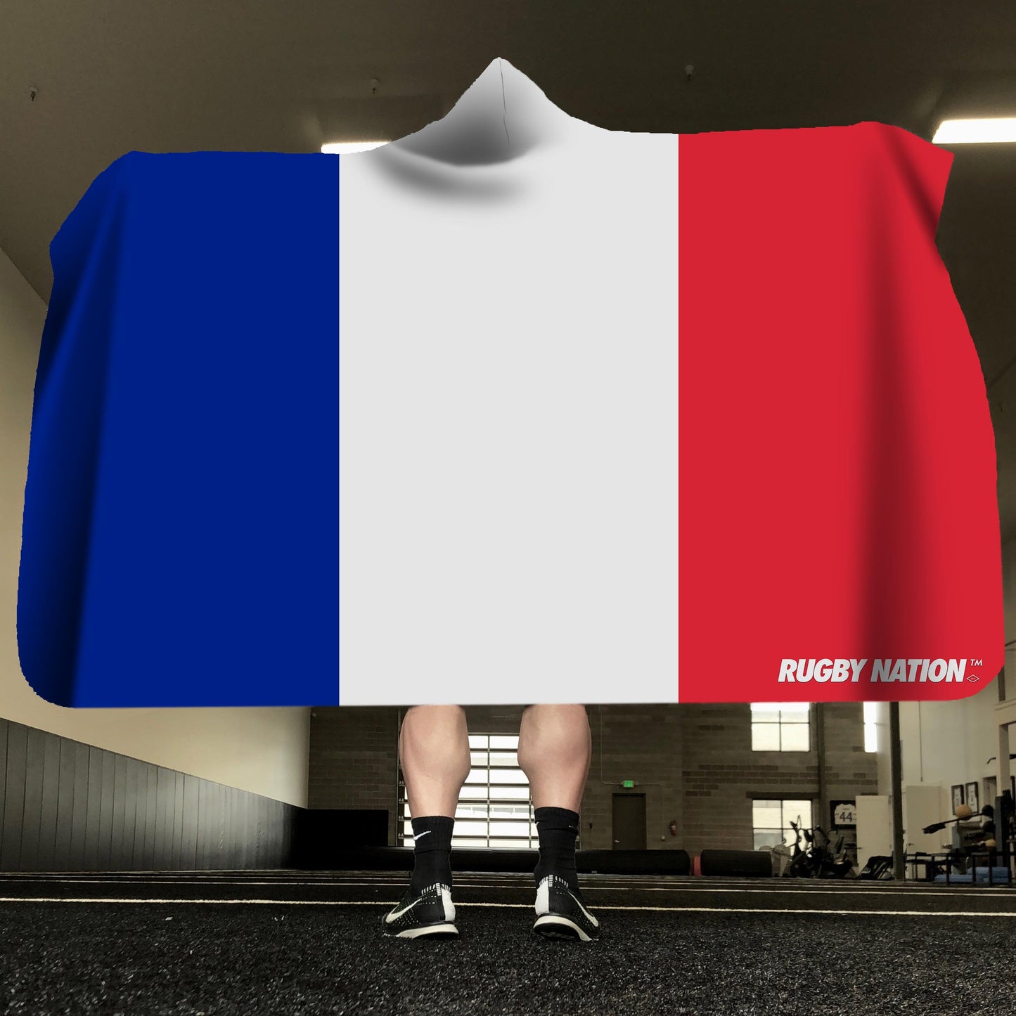 Hooded Blanket - France Flag