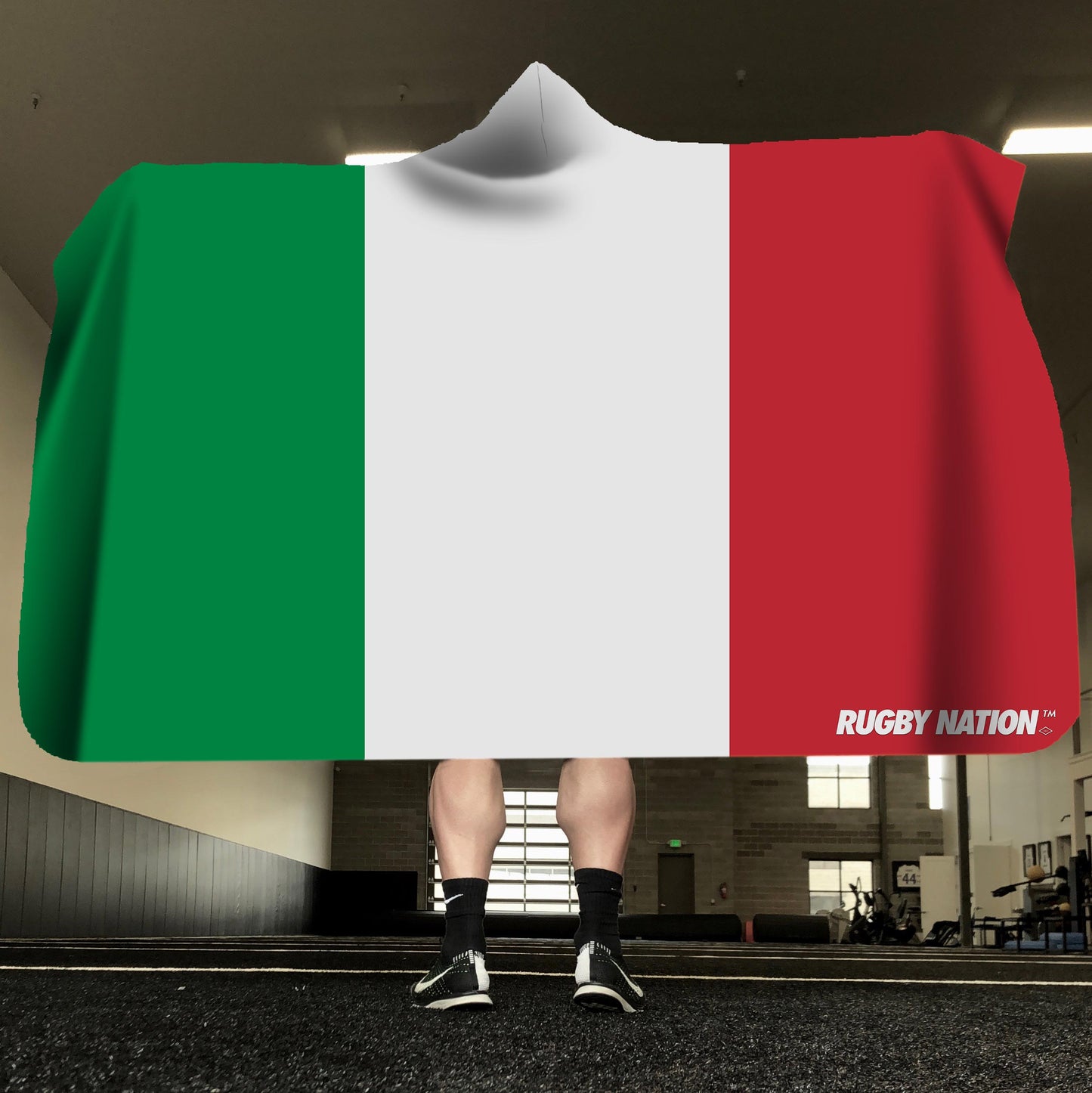 Hooded Blanket - Italy Flag