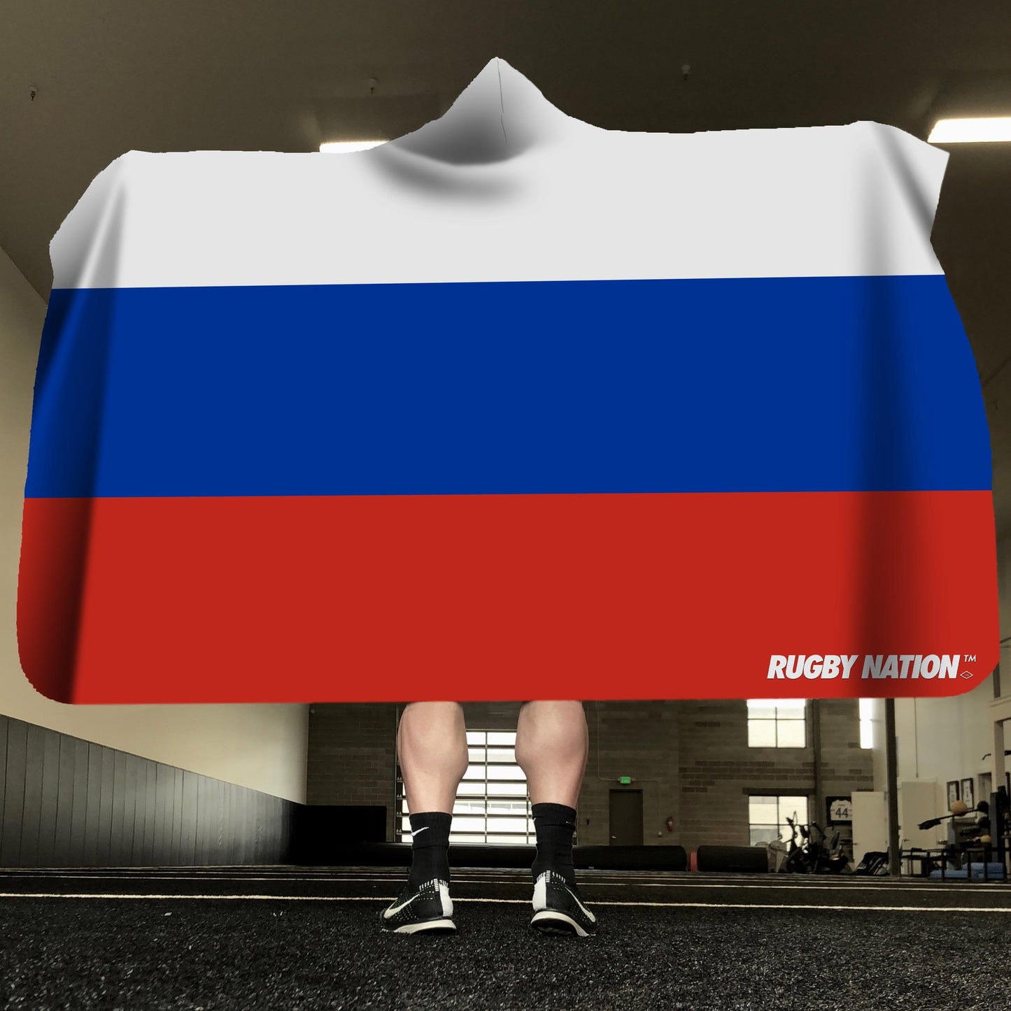 Hooded Blanket - Russia Flag